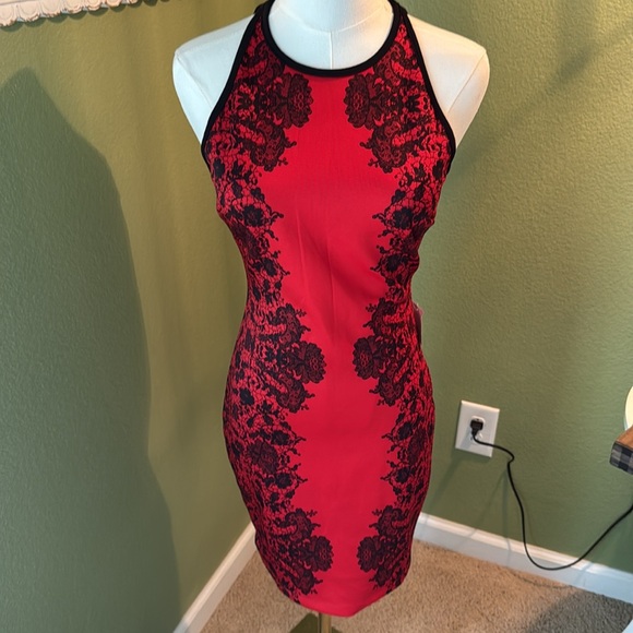 Red and Black Dress - Picture 3 of 6